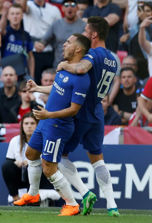 Eden Hazard was the difference between the sides as his winner helped Chelsea put the memories of last year's final defeat to bed