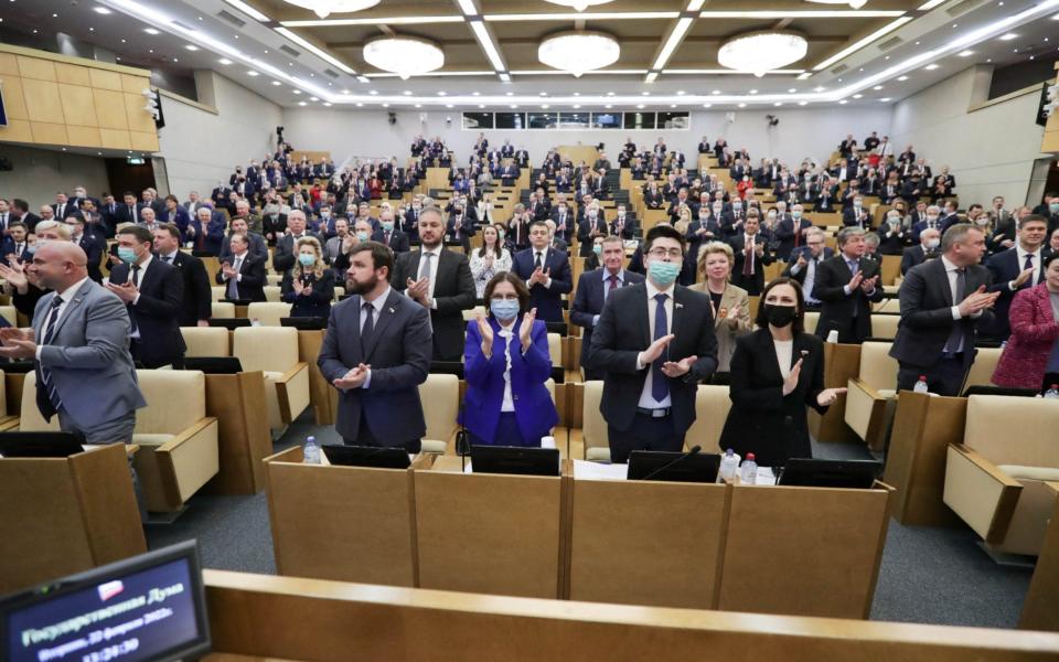 x - Photo by HANDOUT/Russia's State Duma/AFP via Getty Images
