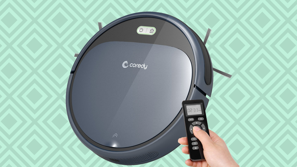 The Coredy robot vacuum cleaner can even navigate the worst messes. (Photo: Coredy)