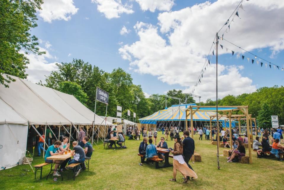 <p>Having recently moved from its East London home to Brockwell Park south of the river, Field Day attracts an equally trendy array of acts and clientelle. <a rel="nofollow noopener" href="http://fielddayfestivals.com/" target="_blank" data-ylk="slk:Join them from June 1 – 2" class="link ">Join them from June 1 – 2</a>. <em>[Photo: Field Day]</em> </p>