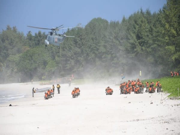 The exercise was conducted under the aegis of Andaman and Nicobar Command. 