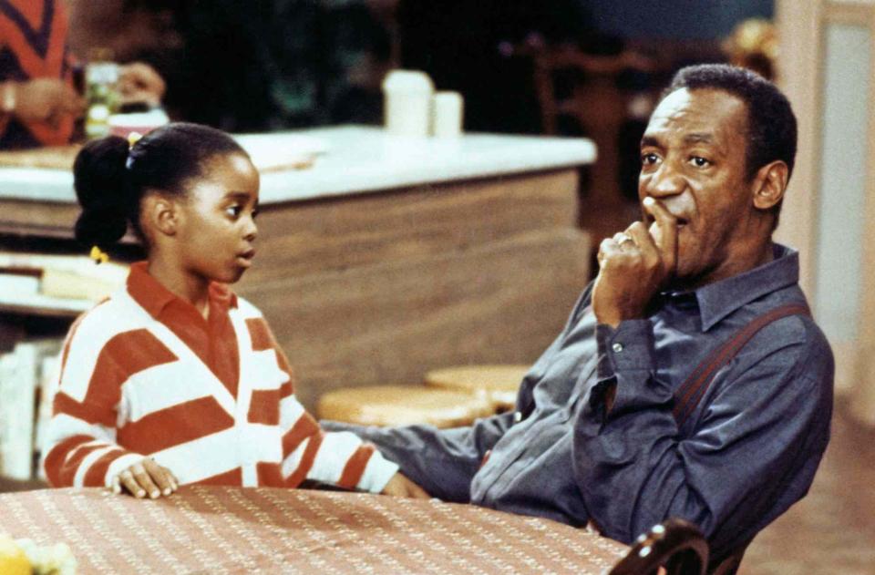 Everett Keshia Knight Pulliam and Bill Cosby