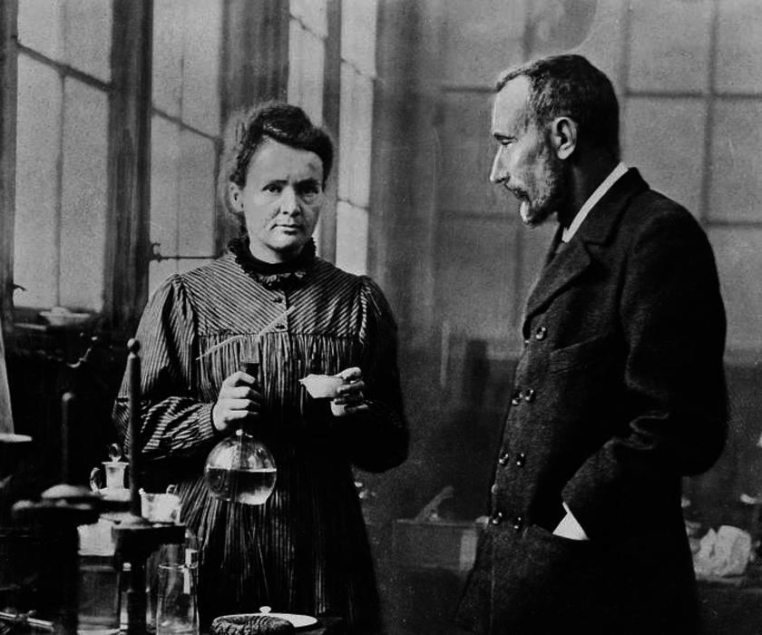 marie  and pierre curie