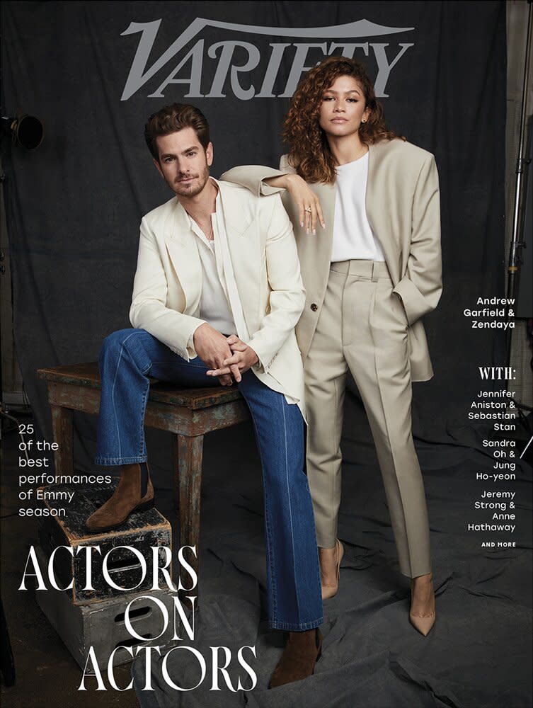 Actors on Actors Variety Cover Andrew Garfield &amp; Zendaya