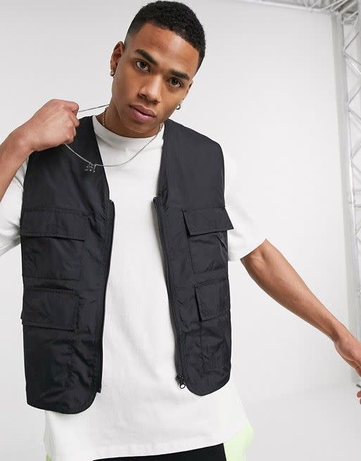 Black Utility Vest