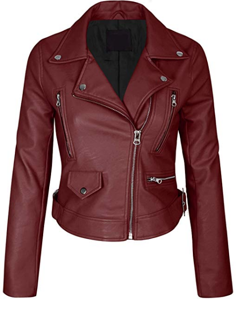 Get the Look: Colorful Leather Jacket