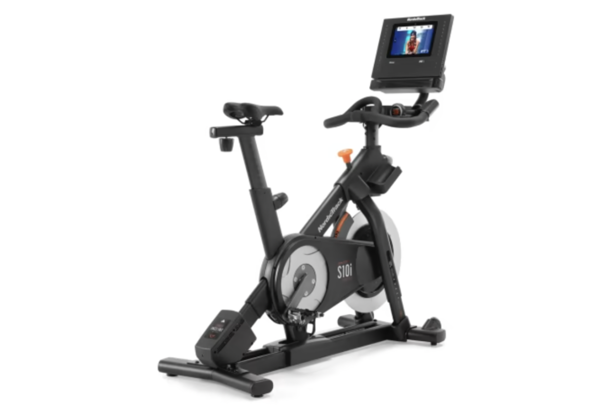 <p><a href="https://go.redirectingat.com?id=74968X1596630&url=https%3A%2F%2Fwww.nordictrack.com%2Fexercise-bikes%2Fs10i-studio-bike&sref=https%3A%2F%2F" rel="nofollow noopener" target="_blank" data-ylk="slk:Shop Now;elm:context_link;itc:0;sec:content-canvas" class="link rapid-noclick-resp">Shop Now</a></p><p>S10i Studio Bike</p><p>nordictrack.com</p><p>$999.00</p>