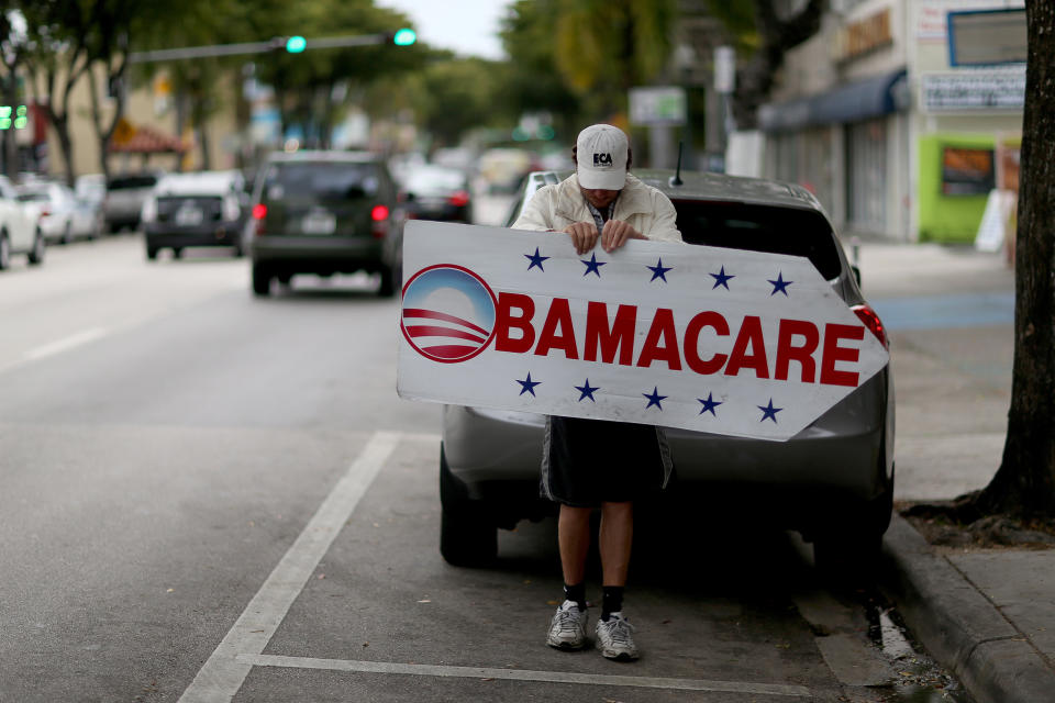 Image: Deadline Approaches To Signup For Health Insurance Under Affordable Care Act (Joe Raedle / Getty Images, file)