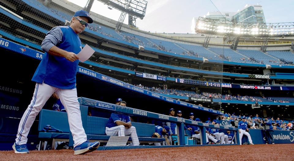 John Gibbons had a special day at Rogers Centre on Wednesday. (Frank Gunn/CP)