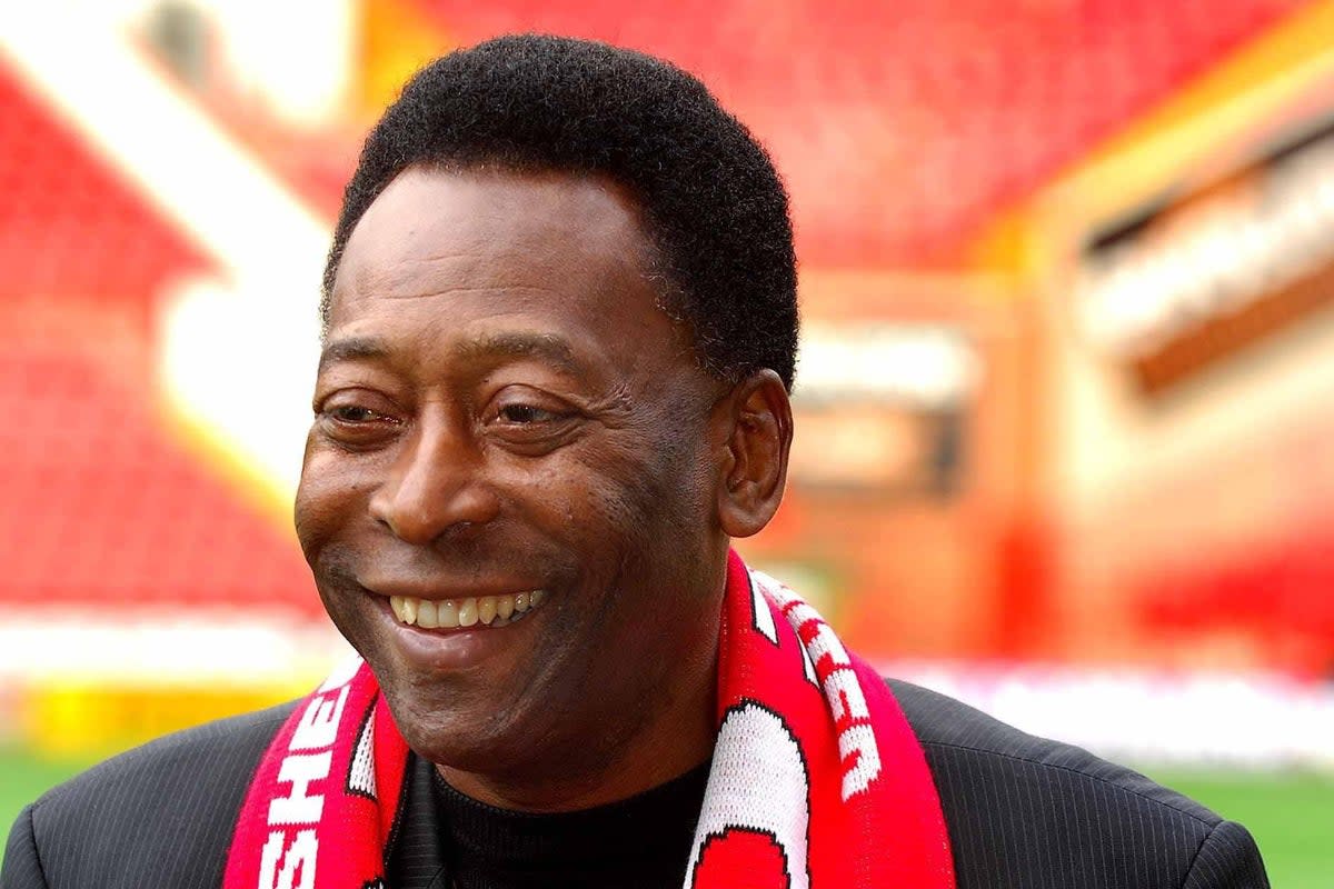 Brazil great Pele died on Thursday (Rui Vieira/PA) (PA Wire)