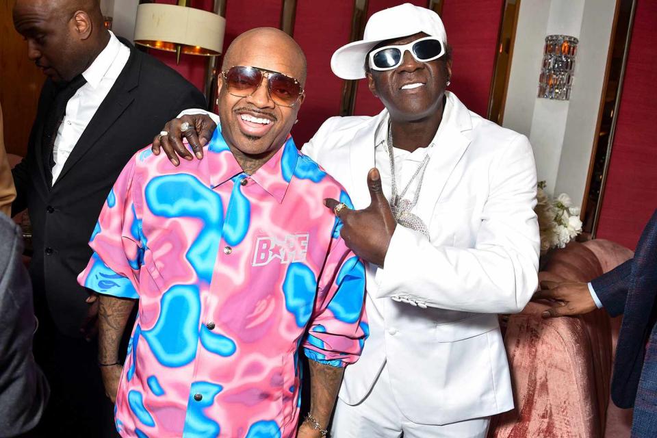 <p>Gregg DeGuire/Variety via Getty Images</p> Jermaine Dupri and Flavor Flav