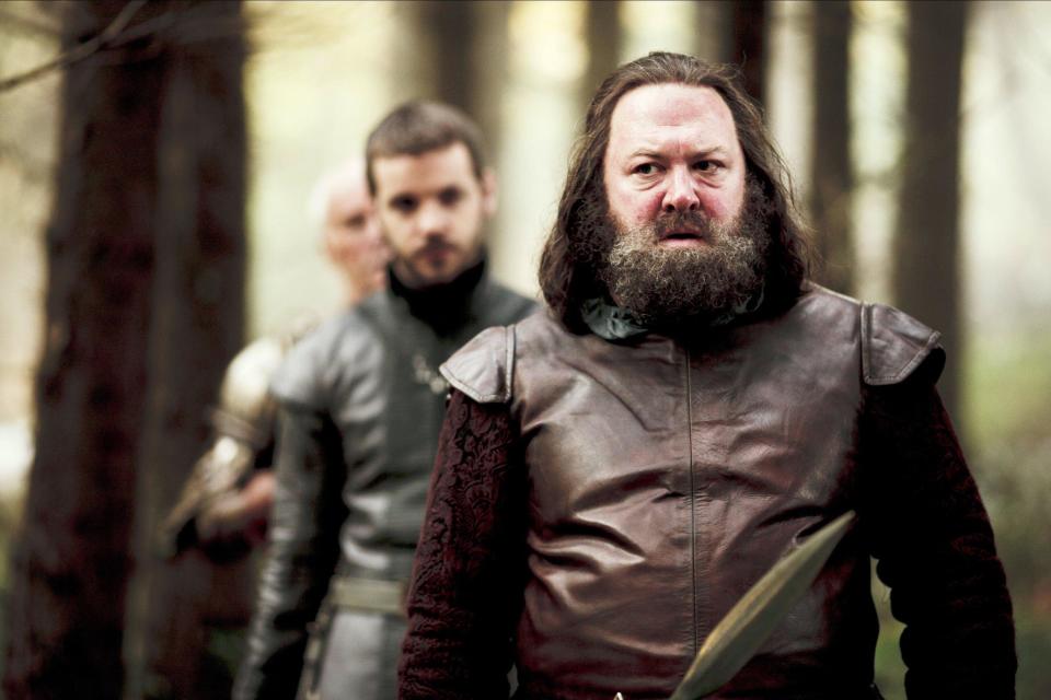 Mark Addy as Robert Baratheon in "Game of Thrones"