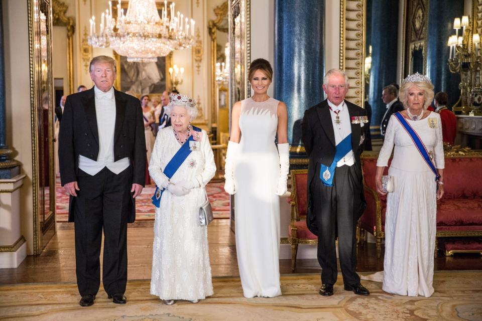 queen elizabeth trump