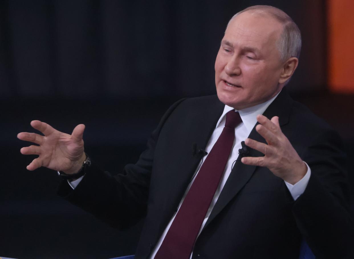 Russian President Vladimir Putin. - Copyright: Contributor via Getty Images