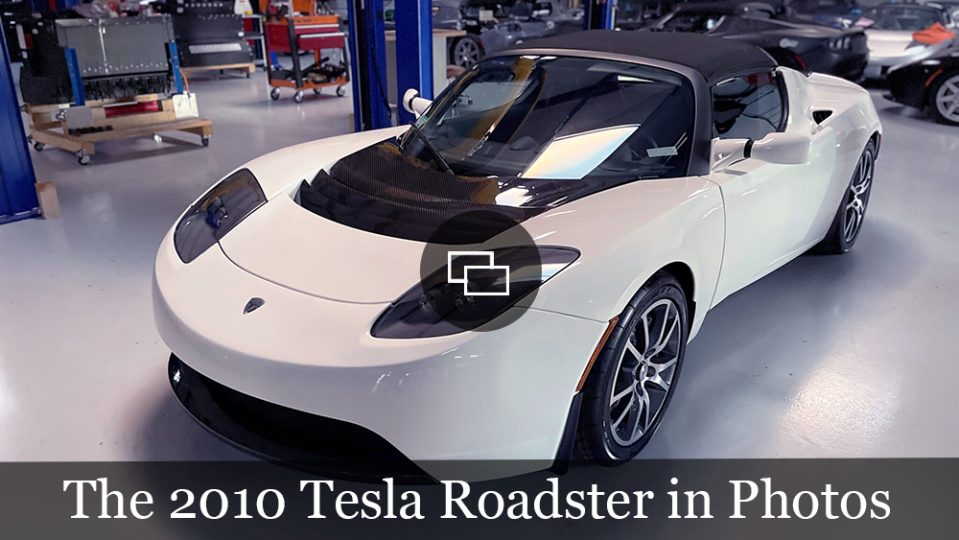 The 38-Mile 2010 Tesla Roadster in Photos