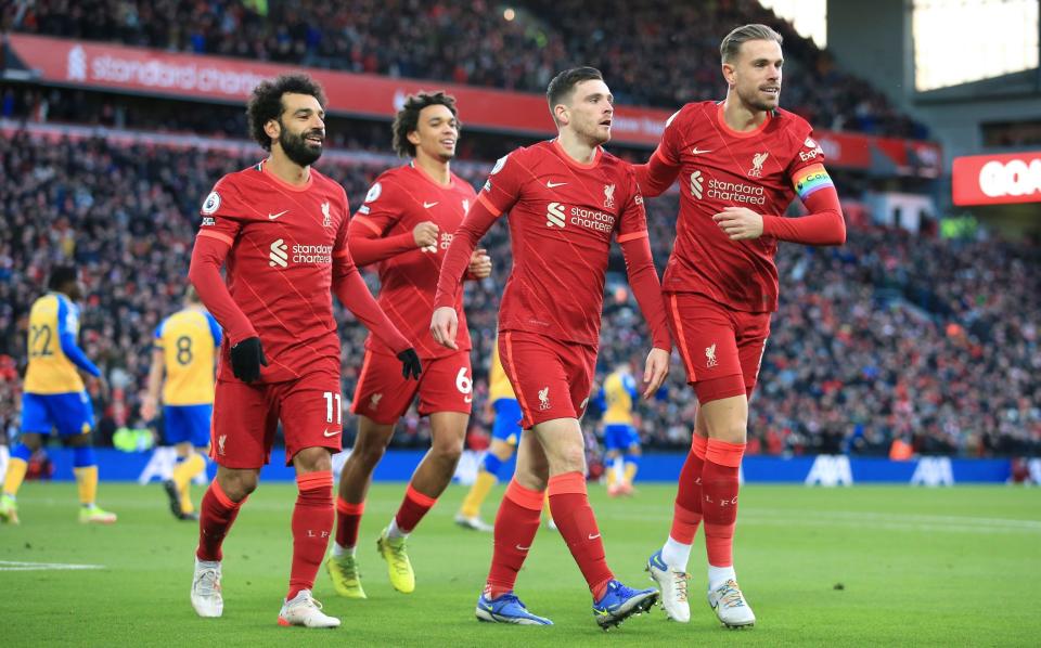 Free-scoring Liverpool demonstrate all-round firepower as squad depth and quality shines through - GETTY IMAGES