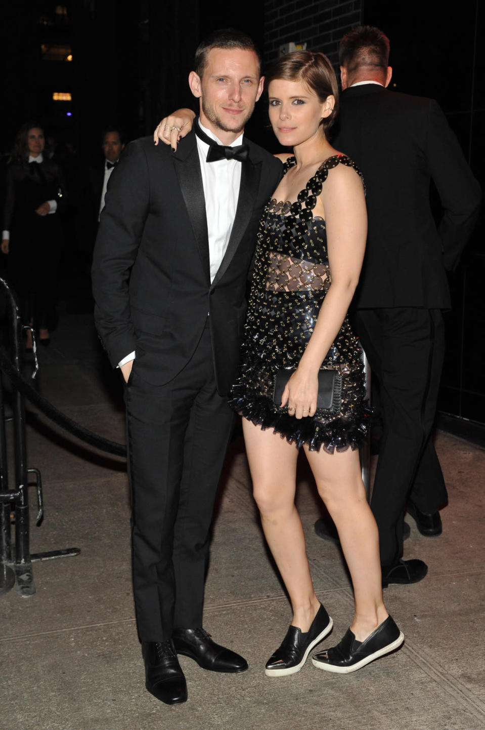 Kate Mara in Valentino with Jamie Bell 