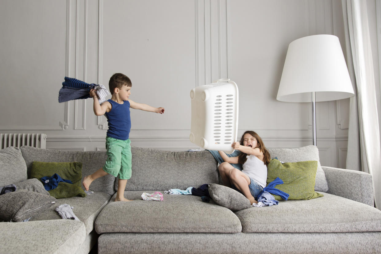 Parents are feeling the strain of sibling fights. (Getty Images)