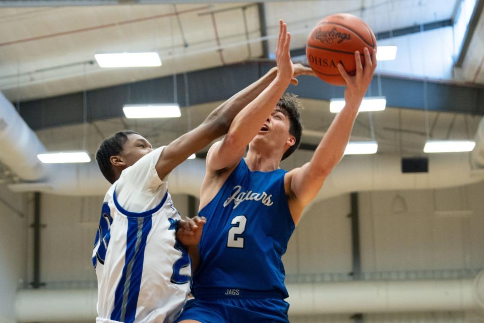 Cade Norris (2) leads Hilliard Bradley in scoring, rebounding and assists.