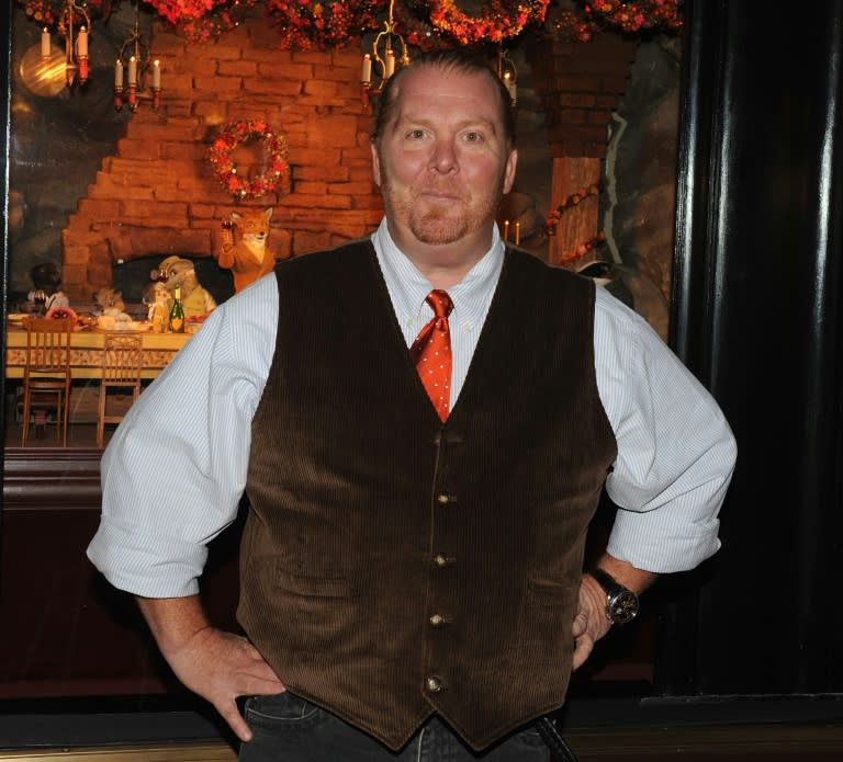 Chef Mario Batali at Bergdorf Goodman on November 10, 2009 in New York City