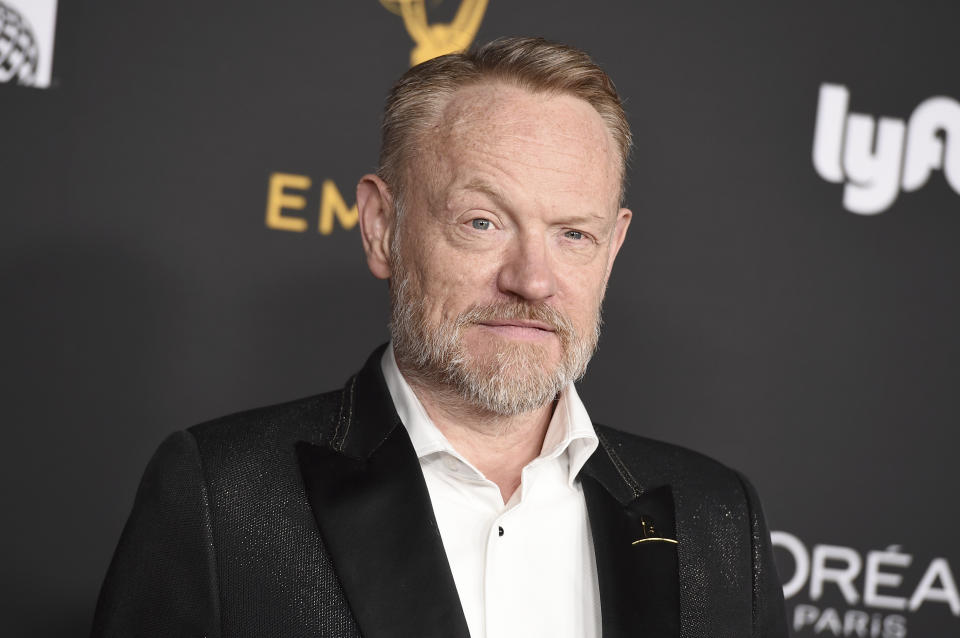 Jared Harris arrives at the 2019 Performers Nominee Reception presented by the Television Academy at the Wallis Annenberg Center for the Performing Arts on Friday Sept. 20, 2019, in Beverly Hills, Calif. (Photo by Jordan Strauss/Invision for the Television Academy/AP Images)