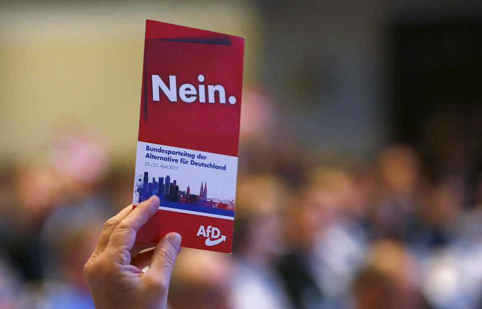 Germany’s anti-immigration party vote