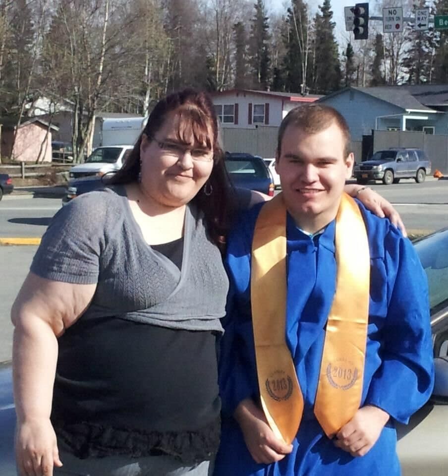 Michael McLaughlin and his mother, Michelle, at Michael&rsquo;s 2013 graduation. Michelle McLaughlin said Michael&rsquo;s education did not prepare him for college or career (Photo: Photo Courtesy of Michelle McLaughlin)