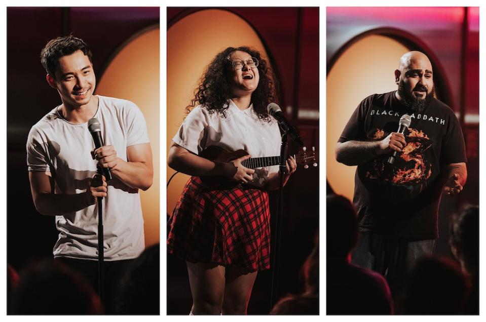 Local comedians Nigel Ng, Hannan Azlan and Kavin Jay are bringing their rib-tackling jokes to ‘Comedy Central Stand-Up Asia Season 4’. — Picture Courtesy of Comedy Central Asia