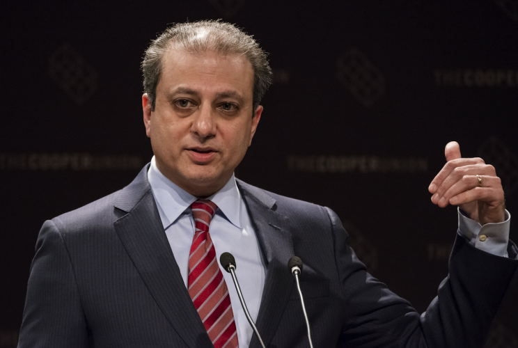 Preet Bharara was dismissed in March (Picture: REX Features)