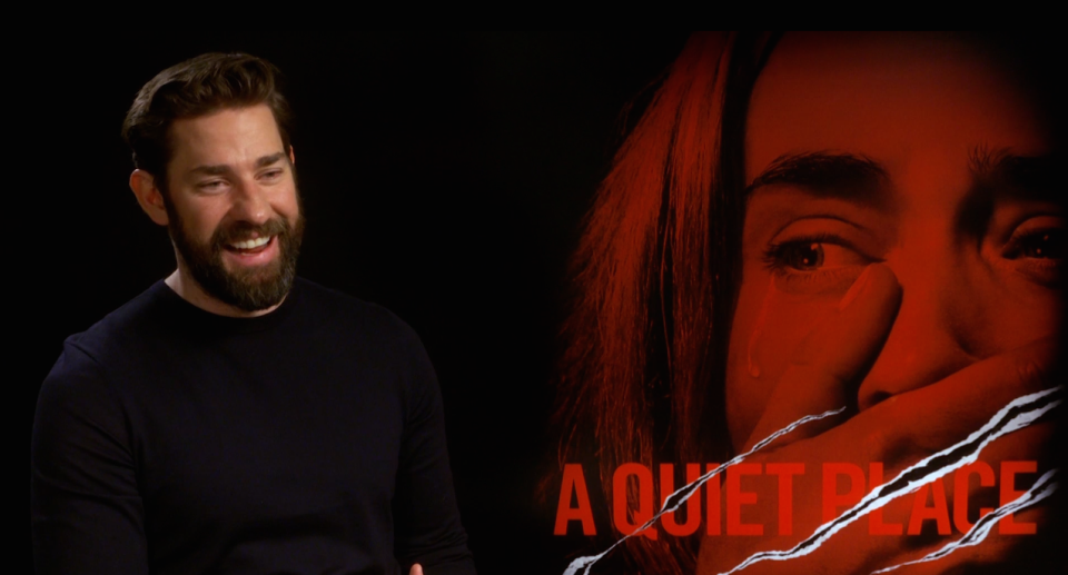 John Krasinski wrote and directed 2018 horror hit A Quiet Place.