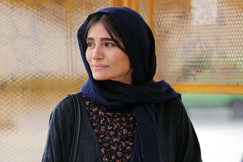 Sahar Goldust plays Rahim’s secret fiancee,  Farkhondeh. - Credit: Amirhossein Shojaei/Amazon Studios