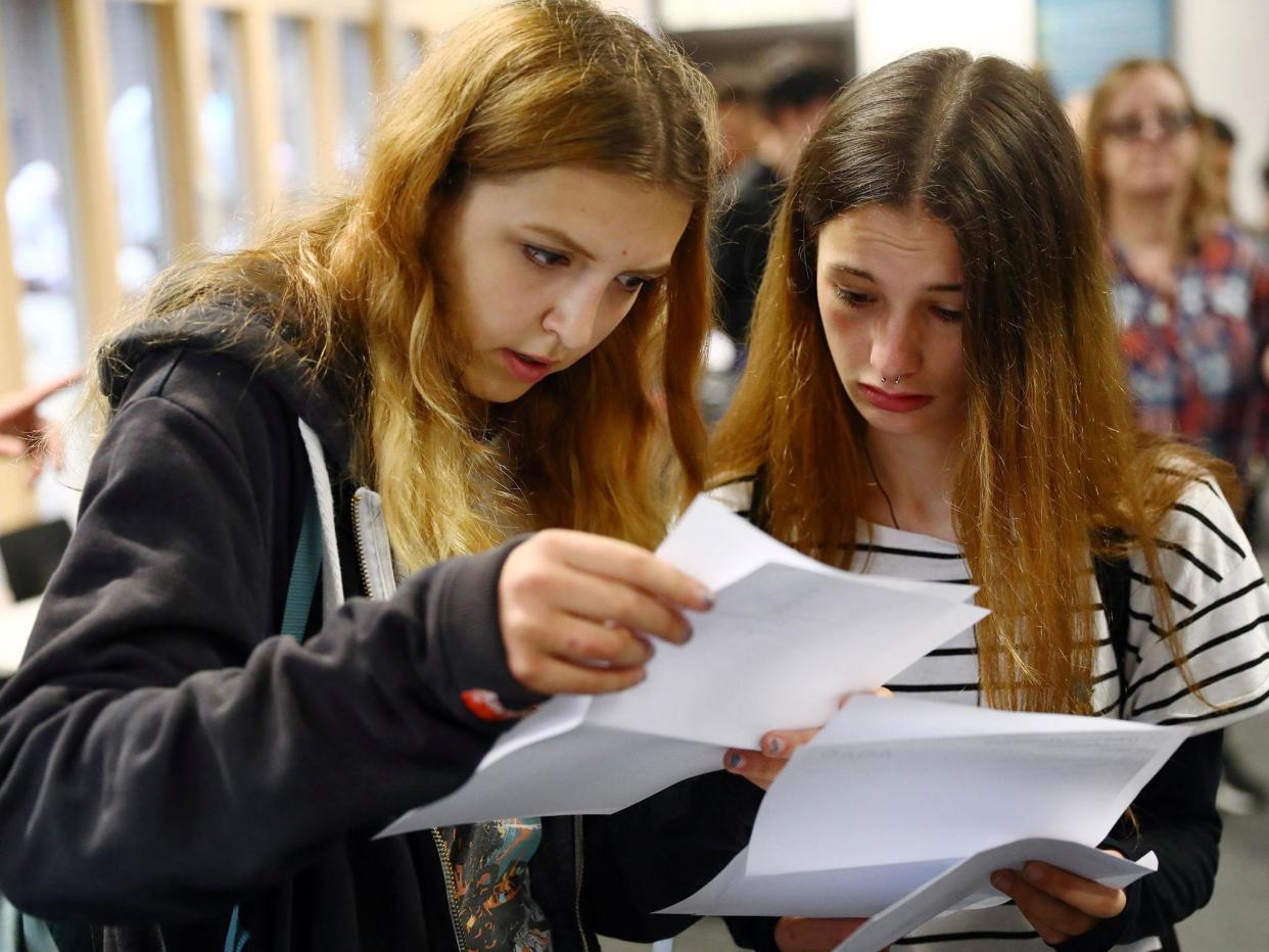 Students will receive their a-level results and university places in August: Reuters