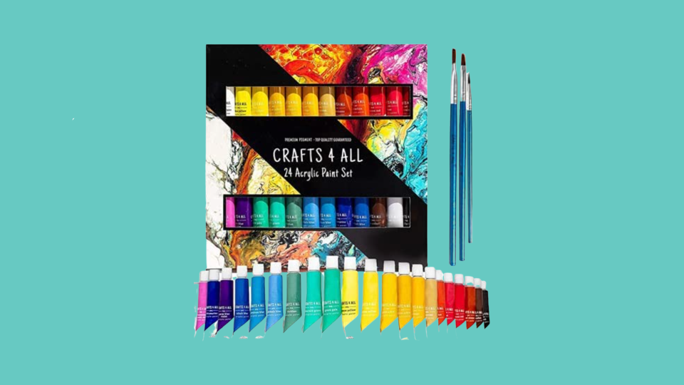 30 best gifts for a 30th birthday: Acrylic Paint Set