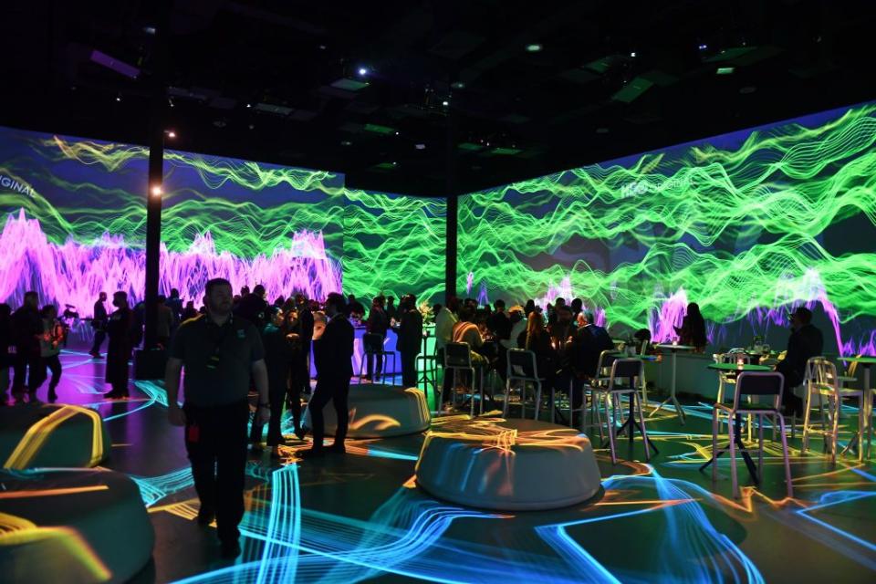 Immerse your senses at the Illuminarium.