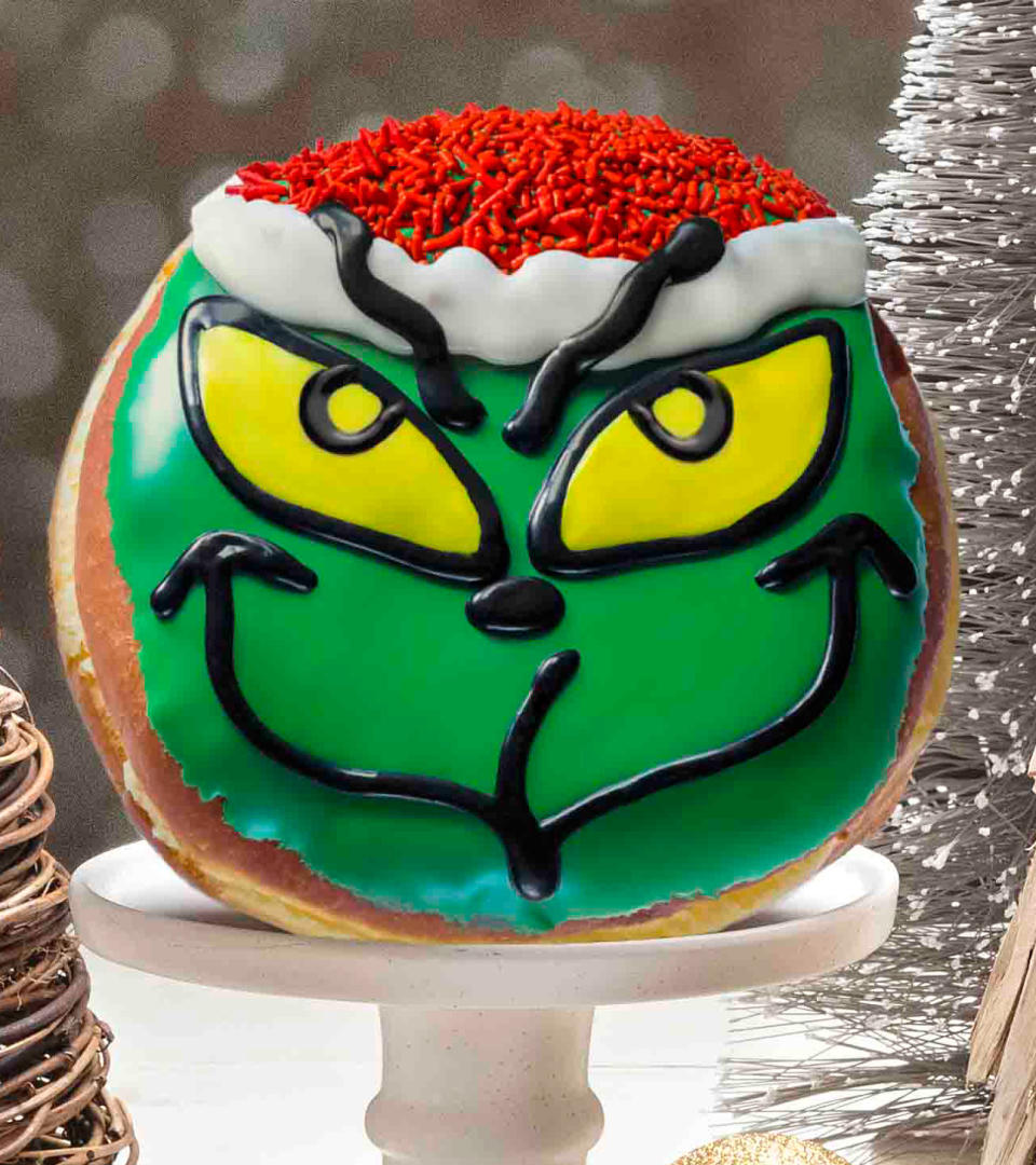 Grinch donut