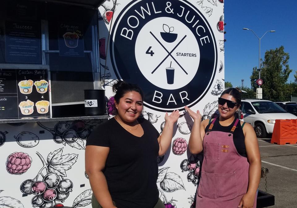 Cittlaly "Laly" Hernandez and sister Wendy Hernandez of 4 Starters Bowl & Juice Bar