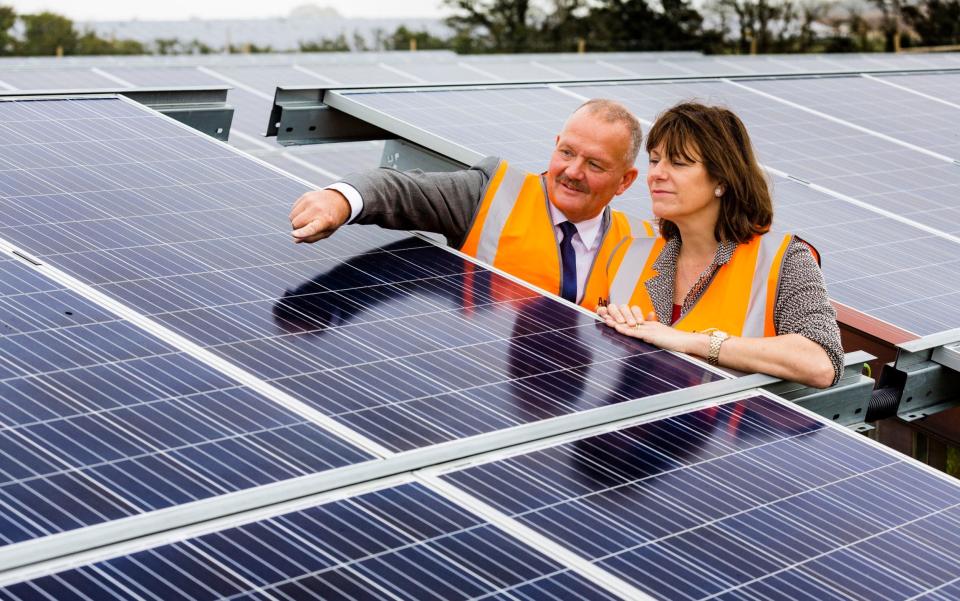 The Government will unveil its clean energy plan this week, led by Claire Perry, climate change minister - PA