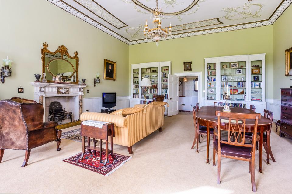 An interior shot of the first floor apartment.