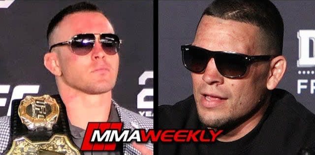 Colby Covington and Nate Diaz