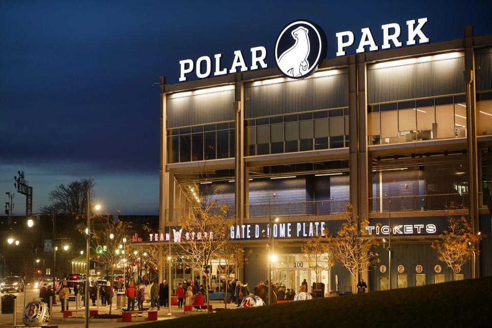 Polar Park will have a manager's office awaiting Chad Tracy.