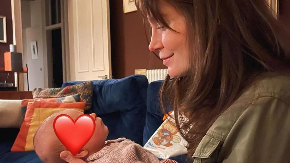 Natasha Raskin Sharp shared this adorable photo of baby Jean