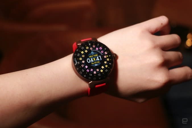 Louis Vuitton's first smartwatch targets well-to-do fashionistas who like  to travel