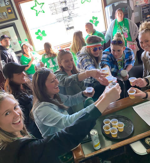 Walker's Pint has been closed since March 17, on what would have been the city's popular St. Patrick's Day bar crawl. (Courtesy Elizabeth Boenning)