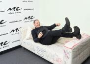 <p>Chester at Music Choice Studios in May. (Getty) </p>