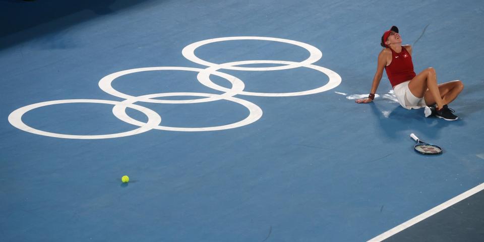 Olympic joy for Bencic - Reuters