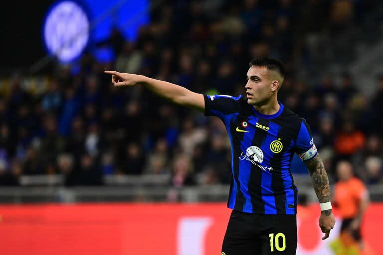 Lautaro Martínez, el goleador y campeón con Inter en la Serie A.