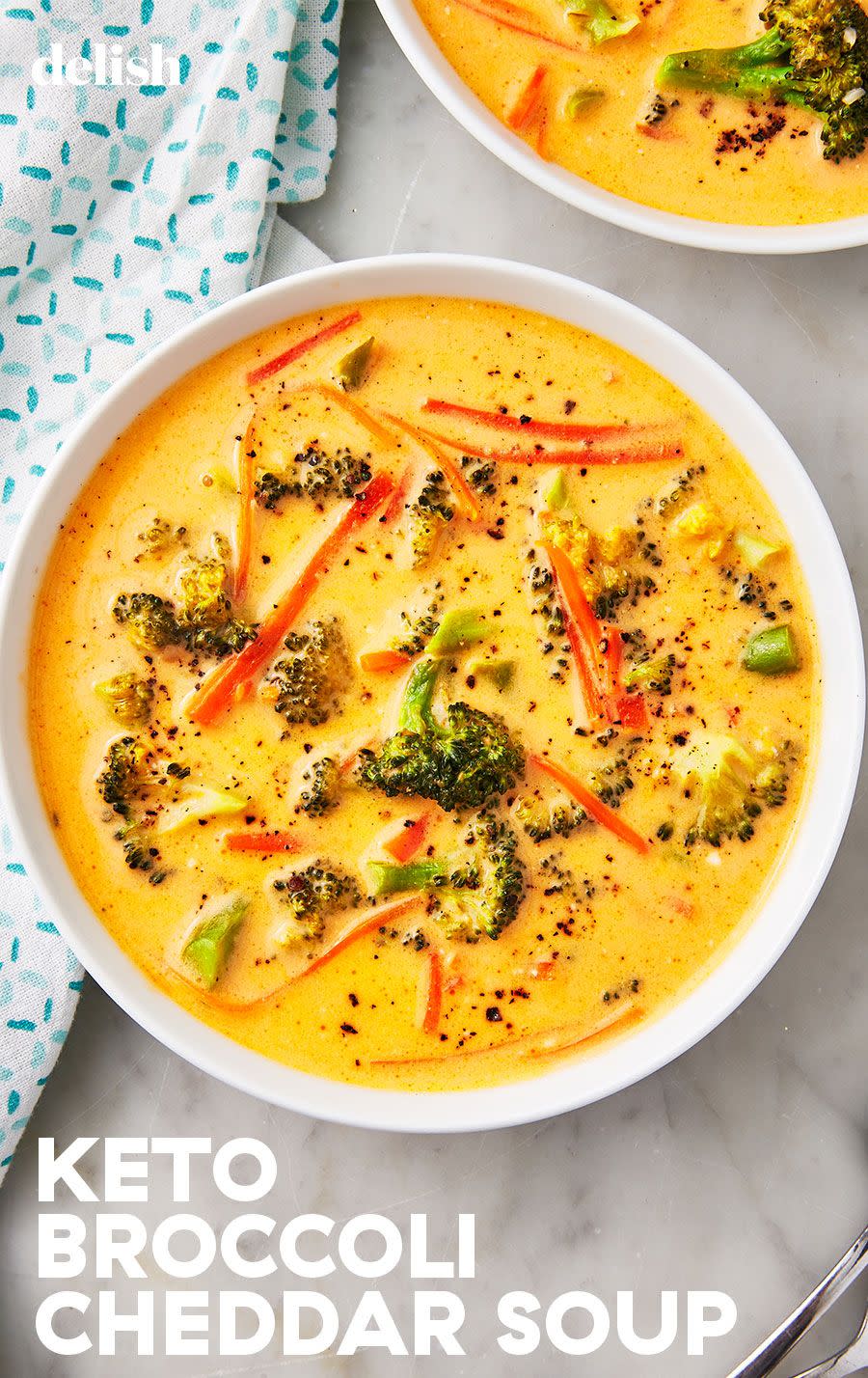 keto broccoli cheddar soup delishcom