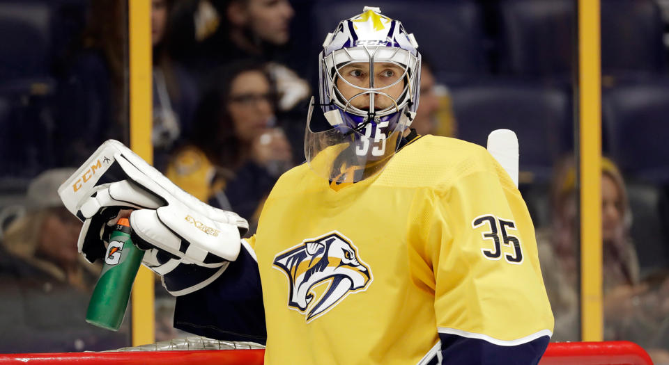 Can the Predators win a division title with Pekka Rinne in goal?