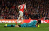 Football - Arsenal v Liverpool - Barclays Premier League - Emirates Stadium - 24/8/15 Arsenal's Petr Cech Action Images via Reuters / Tony O'Brien Livepic