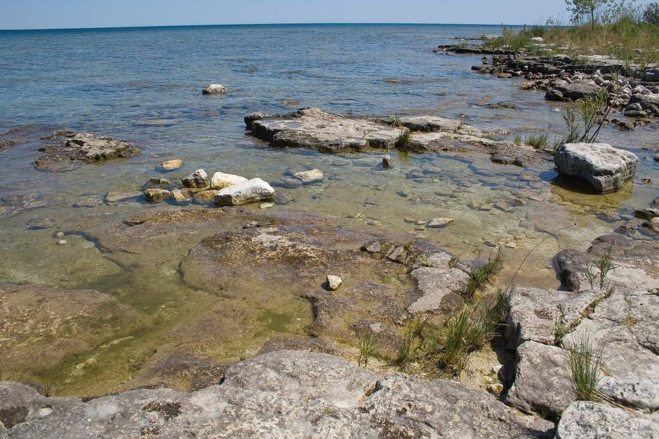 Bailey's Harbor Shoreline, Door County, Wisconsin